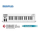 MIDIPLUS AKM320L MIDI キーボード コントローラー、ホワイト、32 キー MIDIPLUS AKM320L MIDI Keyboard Controller, white, 32-key