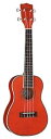 Dean UKE DC FM TAM ウクレレ コンサート フレイム メイプル - トランス アンバー Dean Guitars Dean UKE DC FM TAM Ukulele Concert Flame Maple - Trans Amber