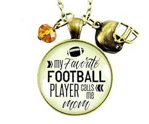 Gutsy Goodness 24 インチ フットボール ママ ネックレス お気に入りのフットボール選手 スポーツ マザー ジュエリー Gutsy Goodness 24" Football Mom Necklace Favorite Football Player Sports Mother Jewelry Gutsy Goodness 24 インチ フットボール ママ ネックレス お気に入りのフットボール選手 スポーツ マザー ジュエリー Gutsy Goodness 24" Football Mom Necklace Favorite Football Player Sports Mother Jewelry