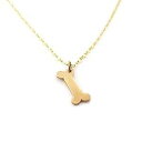ドッグボーン チャーム 14K ゴールドフィルド ネックレス - 彼女へのギフト CY Design Studio Dog Bone Charm 14k Gol...
