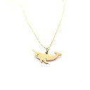 イッカク ネックレス - 上品な 14K ゴールドフィルド - 彼女へのギフト CY Design Studio Narwhal Necklace - Dain...