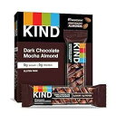 KIND バー、ダークチョコレートモカアーモンド、1.4オンス、60本 KIND Bar, Dark Chocolate Mocha Almond, 1.4 Ounce, 60 Count