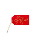 Caspari Love サンタクロース クラシック ギフトタグ - 20 枚 Caspari Love, Santa Claus Classic Gift T...