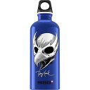 SIGG Tony Hawk Birdman Water Bottle, 0.6-Liter, Blue