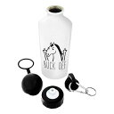 馬愛好家へのギフト バックオフ 面白い馬のギフト 乗馬ギフト 馬用ウォーターボトル 馬用アクセサリー 馬用ギフト アルミニウム製ウォーターボトル キャップ&スポ...