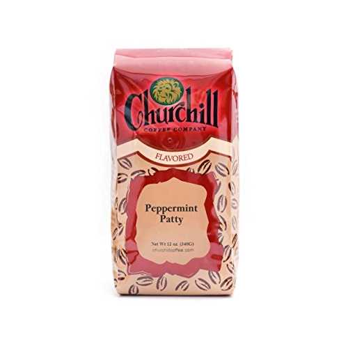 チャーチルコーヒー ペパーミントパティ 12オンス - ホールビーン Churchill Coffee Company Churchill..