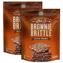 シーラ G のブラウニー ブリトル ソルテッド キャラメル 2 パック Above All Brownie Sheila G's Brownie Brittle...