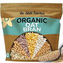 Oat Bran Organic Bulk (4.8lb) by Be Still Farms - Oatmeal Bran Flakes Cereal Similar to Wheat Bran - Great for Snack, Bread - High in Fiber USA Grown USDA Certified Vegan Non-GMO Gluten Free