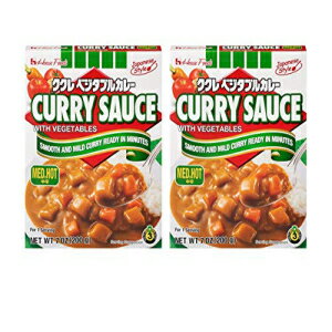 ハウス食品 野菜のカレーソース（中辛） House Foods Curry Sauce with Vegetables (Medium Hot)
