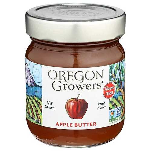 Oregon Growers、アップルバタースプレッド、12オンス Oregon Growers, Apple Butter Spread, 12 oz