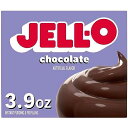 JELL-O チョコレート インスタント ゼラチン デザート ミックス (3.9 オンス ボックス) JELL-O Chocolate Instant Gelatin Dessert Mix (3.9 oz Box)