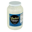 デュークス ニューイングランド タルタルソース、1 ガロン -- 1 ケースあたり 4 個。 C.F. Sauer Foods Dukes New England Tartar Sauce, 1 Gallon -- 4 per case.