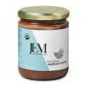 JEM - オールナチュラル、ビーガン、オーガニック、乳製品不使用のチョコレートヘーゼルナッツバター - スナックやサンドイッチ用のクリーミーな職人スプレッド、16オンス JEM Just Eat Me. JEM - All Natural, Vegan, Organic, Dairy Free Chocolate H