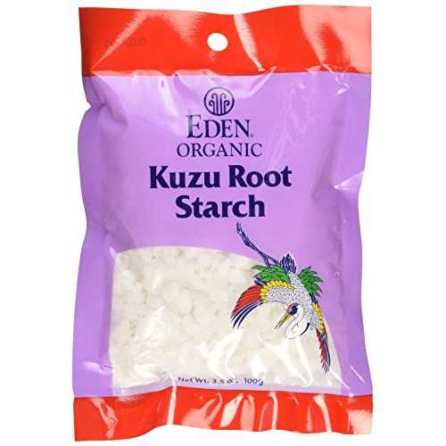 Eden Foods オーガニック葛根スターチ、3.5 オンス -- 1 ケースあたり 12 個。 Eden Foods Organic Kuzu Root Starch, 3.5 Ounce -- 12 per case.