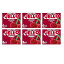 Jell-O チェリー ゼラチン ミックス (6 オンスの箱、6 個パック) Jell-O Cherry Gelatin Mix (6 oz Boxes, Pack of 6)|詳細画像