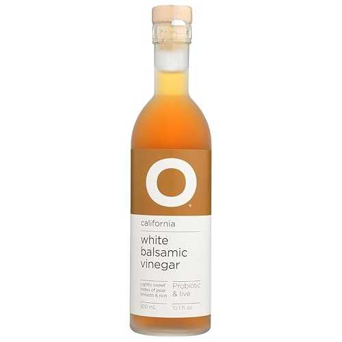 O White Balsamic Vinegar, 10.1 Fl Oz O Olive Oil O White Balsamic Vinegar, 10.1 Fl Oz