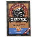 Kodiak Muffin Baking Mix, Blueberry, High Protein, 100% Whole Grains, (Pack of 1) Kodiak Cakes Kodiak Muffin Baking Mix, Blueberry, High Protein, 100% Whole Grains, (Pack of 1)