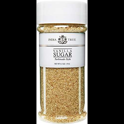 India Tree、シュガーバニラ、6.3オンス India Tree, Sugar Vanilla, 6.3 Ounce
