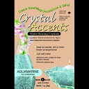 クリスタルアクセント CA-25A アクアマリン 1オンスバッグ Crystal Accents CA-25A Aquamarine 1-Ounce Bag