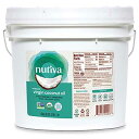 Nutiva オーガニック コールドプレス バージン ココナッツ オイル、1 ガロン、USDA オーガニック、非遺伝子組み換え、フェアトレード、ホール 30 承認、ビーガン、ケト、新鮮な風味と香りで料理と健康な肌と髪に Nutiva Organic Cold-Pressed Virgin Coconut