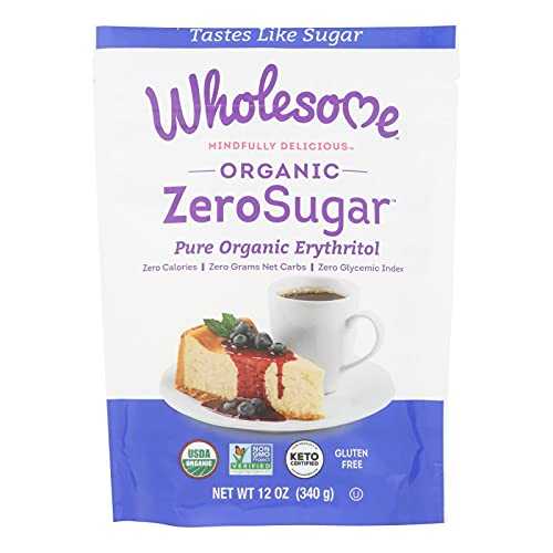 Wholesome Sweeteners ナチュラル ゼロカロリー甘味料ポーチ、12 オンス -- ケースあたり 8 個。 Wholesome Sweeteners Natural Zero Calorie Sweetener Pouch, 12 Ounce -- 8 per case.