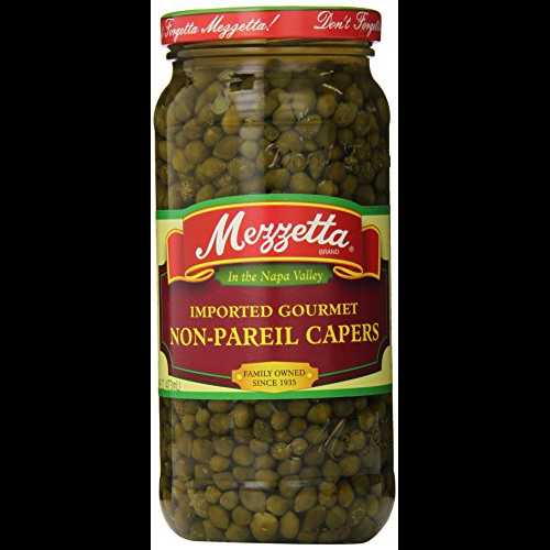 メゼッタ ノンパレイユ ケイパー、16 オンス Mezzetta Non-Pareil Caper, 16 Ounce