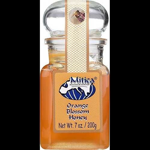 ミティカ オレンジ ブロッサム ハニー、7 オンス Mitica Orange Blossom Honey, 7 OZ