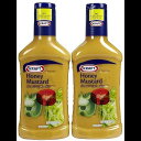 クラフトドレッシング、ハニーマスタード、16オンス、2パック Kraft Dressing, Honey Mustard, 16 oz, 2 pk