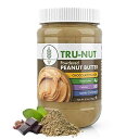 Tru-Nut - チョコレートピーナッツバターパウダー - オーガニックヘルシーピーナッツバター、ビーガン、タンパク質4g、50カロリー - ピーナッツバターチョコレート風味 - 6.7オンス Tru-Nut - Chocolate Peanut Butter Powder - Organic Healthy Peanut B