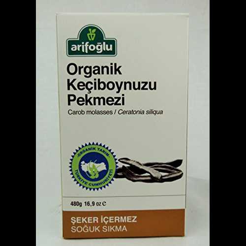 Arifoglu オーガニックおよびピュア糖蜜シリーズ (キャロブ糖蜜 16.9 オンス / 480 グラム) Arifoglu Organic and Pure Molasses Series (Carob Molasses 16.9 Oz / 480 Gr)