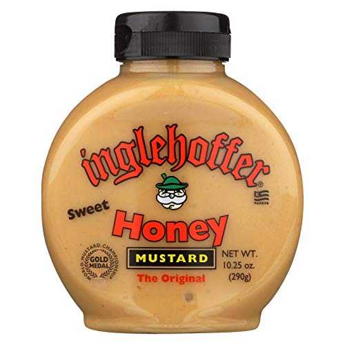 Inglehoffer Mustard - Honey - Case of 6 - 10.25 oz.