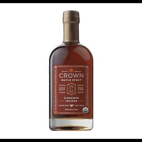 Crown Maple Syrup Maple Cinnamon Infused, 8.5 fl oz