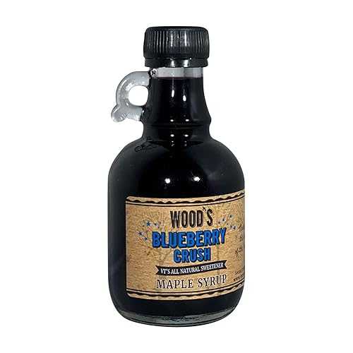 ブルーベリークラッシュメープルシロップ Woods Vermont Blueberry Crush Maple Syrup