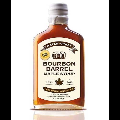 メープルクラフトフーズ、バーボンバレルエイジドバーモントメープルシロップ Maple Craft Foods, Bourbon Barrel Aged Vermont Maple Syrup