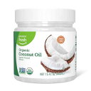 Amazon Fresh, Organic Refined Coconut Oil, 15 Fl Oz (Previously Happy Belly, Pack May Vary)