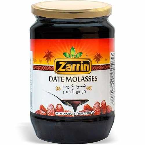 Zarrin - デーツ糖蜜 (シロップ)、31.75 オンス / 900g Zarrin - Date Molasses (Syrup), 31.75 oz / 900g