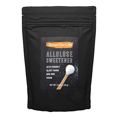 楽天GlomarketSmart for Life アルロース甘味料 - 正味炭水化物ゼロ ケト甘味料 - 低カロリー、天然ケト砂糖代替品 - 米国製 - 2.5 ポンド 再密封可能なバッグ Smart for Life Allulose Sweetener - Zero Net Carbs Keto Sweetener - Low Calorie, Natural