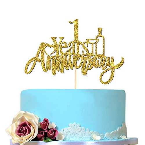 ゴールド 1 周年記念ケーキトッパー、結婚 1 周年記念パーティーデコレーション、1 周年記念ケーキトッパー、1 周年記念ケーキデコレーション Birthday Queen Gold 1 Year Anniversary Cake Topper, 1 Year Wedding Anniversary Party Decorations, 1 ゴールド 1 周年記念ケーキトッパー、結婚 1 周年記念パーティーデコレーション、1 周年記念ケーキトッパー、1 周年記念ケーキデコレーション Birthday Queen Gold 1 Year Anniversary Cake Topper, 1 Year Wedding Anniversary Party Decorations, 1