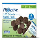 フィット感とアクティブ100カロリースナックパック（焼きチョコレート） Fit and Active 100 Calorie Snack Pack (Baked Chocolate)