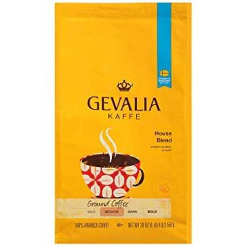 ゲバリア ハウス ブレンド 挽いたコーヒー (20 オンス袋) (20 オンス袋 (2 個パック)) Gevalia House Blend Ground Coffee (20 oz Bag) (20 oz Bag (Pack of 2))