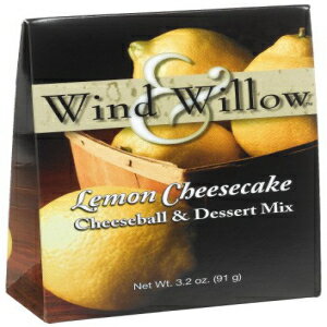 Wind & Willow レモン チーズケーキ チーズボール、3.2 オンス ボックス (6 個パック) Wind & Willow Lemon Cheesecake Cheeseball, 3.2-Ounce Boxes (Pack of 6)