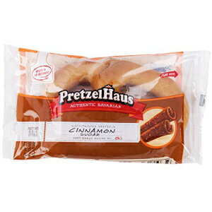 テーブルトップ キング プレッツェルハウス 6 オンス シナモンシュガープレッツェル - 50/ケース TableTop King PretzelHaus 6 oz. Cinnamon Sugar Pretzel - 50/Case