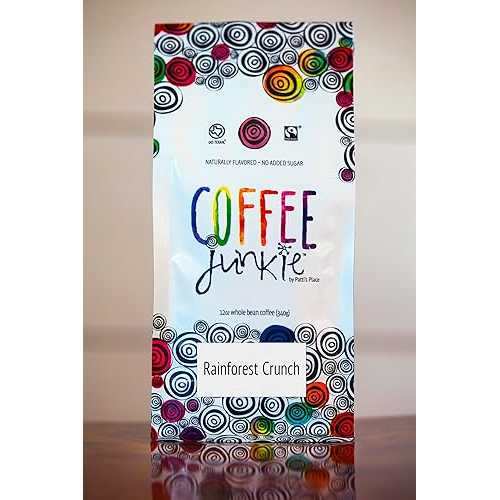 *** We ship internationally, so do not use a package forwarding service. We cannot ship to a package forwarding company address because of the Japanese customs regulation. If it is shipped and customs office does not let the package go, we do not make a refund. ■ 名称 Coffee Junkie-Rainforest Crunch Coffee- 12oz Ground CoffeeCoffee Junkie-Rainforest Crunch Coffee- 12oz Ground Coffee ■ 内容量 商品名に記載 ■ 原材料 別途ラベルに記載(英文) ■ 賞味期限 別途ラベルに記載(月/日/年順番) ■ 保存方法 高温多湿の場所を避けて保存してください。 ■ 発送元 アメリカ ■ 原産国名 商品表面に記載 ■ 輸入者 UNI International Inc. 100 Galway pl Teaneck NJ USA+1 2016033663 ■ 広告文責 UNI International Inc. 100 Galway pl Teaneck NJ USA NJ USA+1 2016033663 【注意事項】 *** 特に注意してください。 *** ・個人ではない法人・団体名義での購入はできません。この場合税関で滅却されてもお客様負担になりますので御了承願います。 ・お名前にカタカナが入っている場合法人である可能性が高いため当店システムから自動保留します。カタカナで記載が必要な場合はカタカナ変わりローマ字で記載してください。 ・お名前またはご住所が法人・団体名義（XX株式会社等）、商店名などを含めている場合、または電話番号が個人のものではない場合、税関から法人名義でみなされますのでご注意ください。 ・転送サービス会社への発送もできません。この場合税関で滅却されてもお客様負担になりますので御了承願います。 *** ・注文後品切れや価格変動でキャンセルされる場合がございますので予めご了承願います。 ・当店でご購入された商品は、原則として、「個人輸入」としての取り扱いになり、すべてニュージャージからお客様のもとへ直送されます。 ・ご注文後、30営業日以内(通常2~3週間)に配送手続きをいたします。配送作業完了後、2週間程度でのお届けとなります。 ・まれに商品入荷状況や国際情勢、運送、通関事情により、お届けが2ヶ月までかかる場合がありますのでお急ぎの場合は注文をお控えください。 ・個人輸入される商品は、すべてご注文者自身の「個人使用・個人消費」が前提となりますので、ご注文された商品を第三者へ譲渡・転売することは法律で禁止されております。 ・関税・消費税が課税される場合があります。詳細はこちらをご確認下さい。 ・食品の場合、パッケージのアップデートが頻繁であり、商品写真と実際のパッケージが異なる場合があります。パッケージ外観の違いの理由では、返品・交換が不可能ですので、予めご了承ください。 ・アメリカの場合、Best By日付はExpiry Date（賞味期限）とは異なり、Best By日付以降も安全に摂取ができます。 ・電気製品購入時の注意点：1)アメリカと日本の電圧差で電力消費が高い加熱機器類は変圧器が必要な場合があります。変圧器の購入は別途費用が掛かります。日本の電圧がもう低いのでそのまま使用しても発熱の危険はありませんが加熱に時間がもう少しかかる可能性があります。2)受領後30日以内の初期不良は返金または交換で対応します。その後の修理は原則的に対応が出来かねますが保証期間以内なら海外メーカーへの交渉は代行致します。（送料などの実費は別途請求）3)本商品はアメリカ内需用です。日本でのワランティーなどはできない可能性があります。また、他の日本製品と互換ができない恐れがあります。 ・当店では、ご注文から30分以上過ぎた場合、原則的にお客様都合によるキャンセルは承っておりません。PC販売説明文