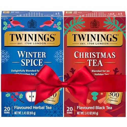 Twinings Holiday Sweet & Spicy Tea Variety 2-Pack – Caffeinated Christmas ...