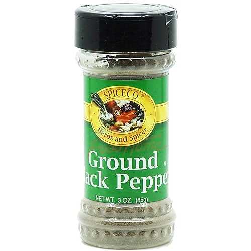 Other - SpiceCo 挽いた黒コショウ 3 オンスのプラスチック シェーカー (1 個パック) SpiceCo ground black pepper 3-ounce plastic shaker (pack of 1)