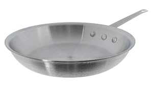 Update International 10 Inch Natural Finish Aluminum Frying Pan, Fry P...