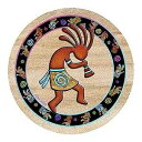 Thirstystone Kokopelli Toss Natural Sandstone Coaster 4 Pack Eco-Friendly, Absor...