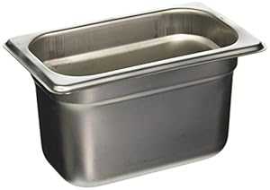 Winco アンチジャミング スチームパン、1/9 x 4 インチ、24 ゲージ Winco Steam Pan, 1/9 by 4-Inch, 2..