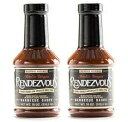 Rendezvous BBQ Sauce Charlie Vergos Rendezvous (Memphis) Famous Barbecue Sauce 1LB 2oz (510g) 2 Units