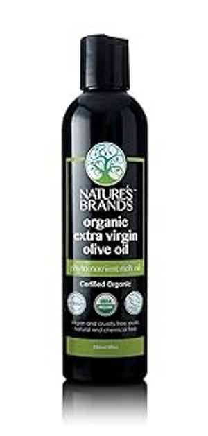Nature's Brands Herbal Choice Mari Organic Olive Oil, Extra Virgin; 8floz BPA-Free Plastic